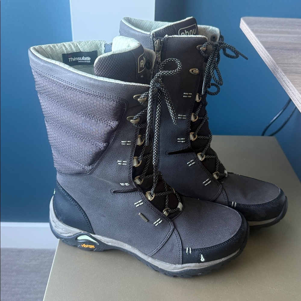 Ahnu Brown Winter Hiking Boots